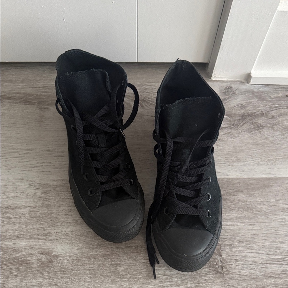 Converse Black High-Top Sneakers